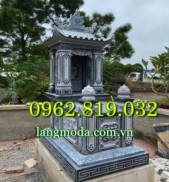 Mẫu mộ có mái che đẹp đơn giản tại Hải Phòng