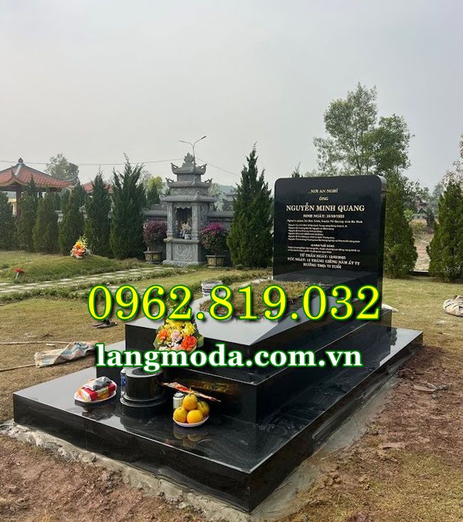 Mẫu mộ đá đẹp đơn giản bán tại Hải Phòng - Mẫu mộ đẹp bán tại Hải Phòng 