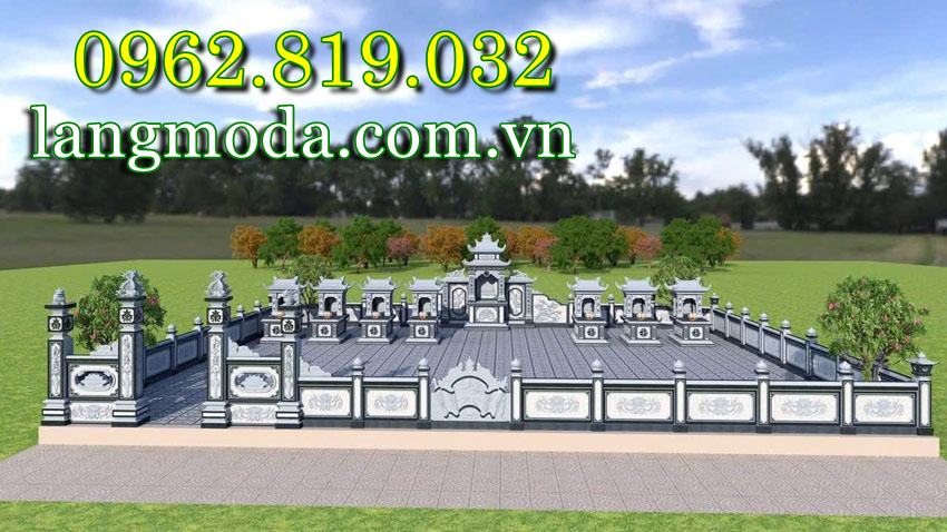 Thiết kế khu lăng mộ gia đình 
