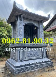 Xây am thờ đá đựng hũ tro cốt ông bà cha mẹ tại Khánh Hòa Nha Trang