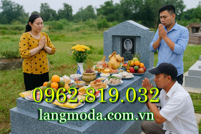 Cần chuẩn bị lễ vật gì trước khi xây sửa tôn tạo mộ phần