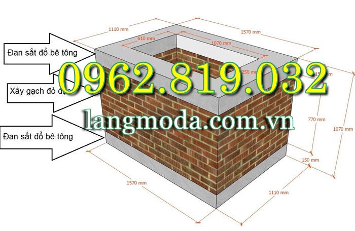 Kích thước huyệt mộ tam cấp - Cách tính kích thước huyệt mộ tam cấp chuẩn