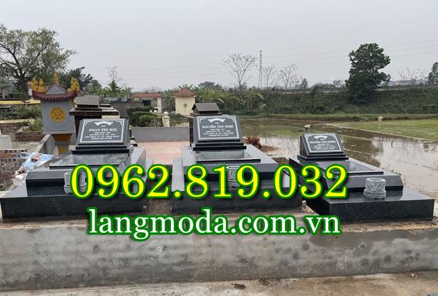 Mẫu mộ đá đẹp sau khi được tôn tạo tu sửa mới- Nên tu sửa hay làm mới từ đầu