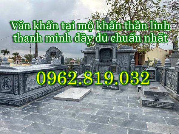 Sắm lễ vật cúng thần linh ngoài mộ gồm những gì?
