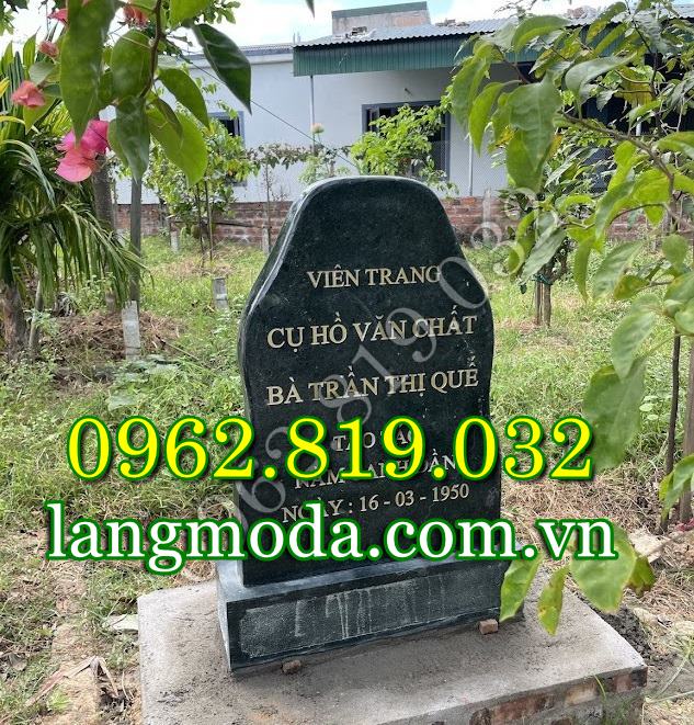 Bia đá trồng cây đẹp