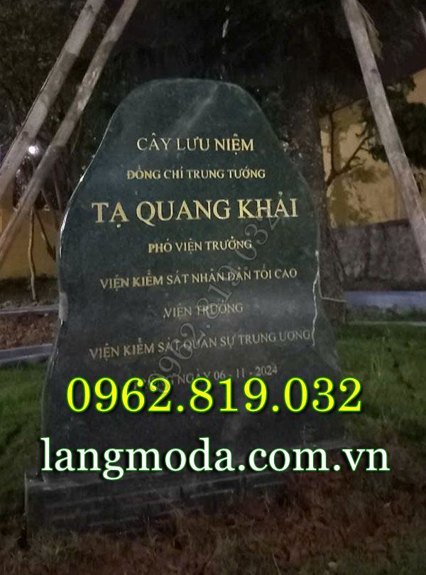 Kích thước bia đá công đức trồng cây tại đền chùa