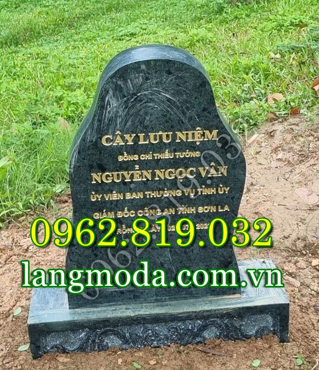 Mẫu bia công đức trồng cây trong hoạt động cộng đồng 