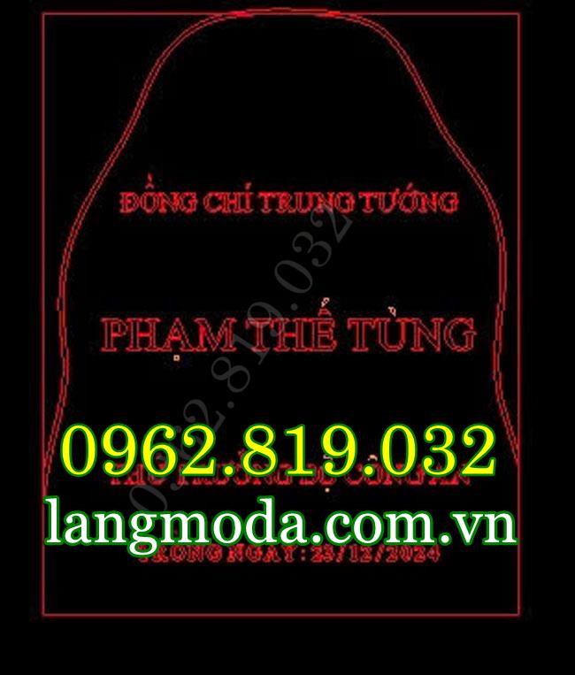 Thiết kế nội dung bia đá trồng cây cân đối, dễ đọc