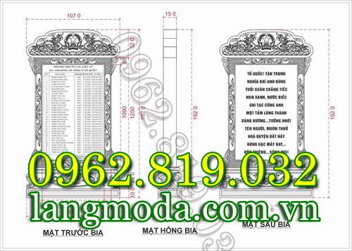 Khắc nội dung bia đá công đứ
