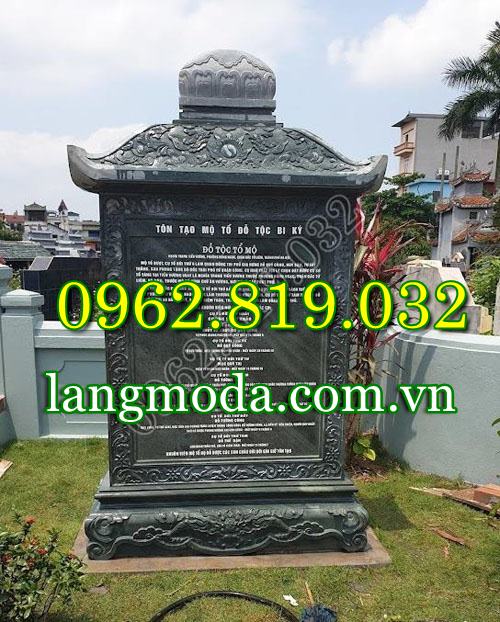 Nhà bia đá công đức đẹp