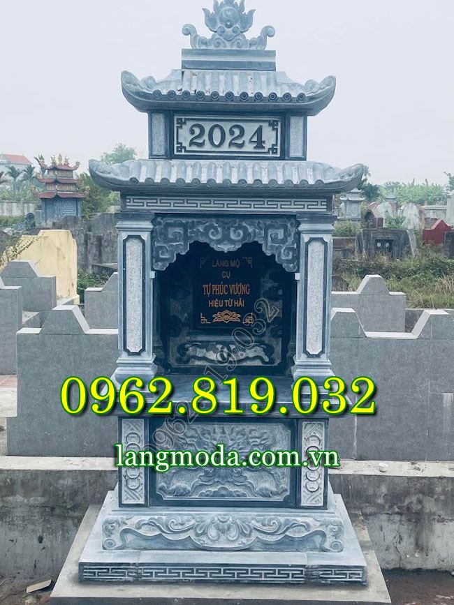 Mộ đá tự nhiên chạm khắc đẹp