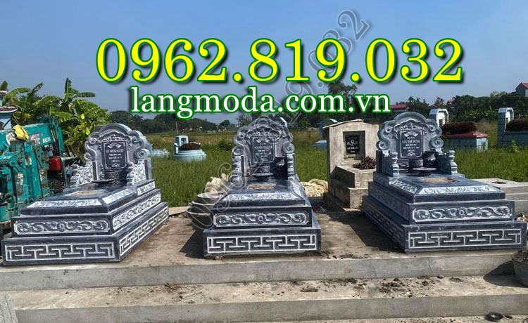 Mộ đẹp bằng đá tự nhiên chạm khắc tinh xảo