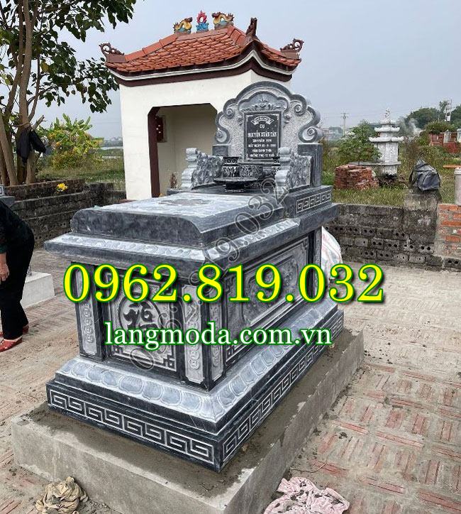 Xưởng chế tác mộ đá tự nhiên tại Ninh Bình