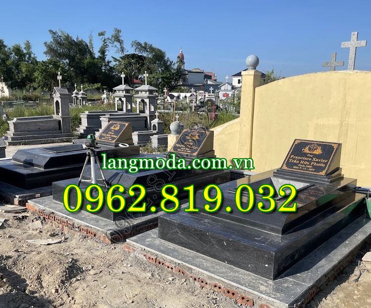 Mẫu mộ để tro cốt bằng đá tự nhiên với thiết kế sang trọng