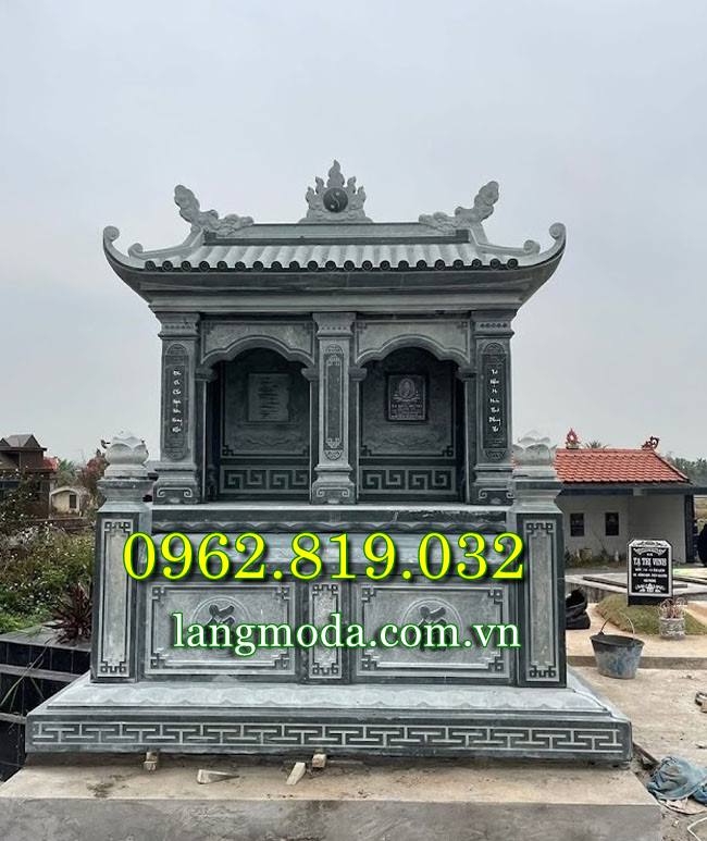 Mẫu mộ để tro cốt dành cho hai người