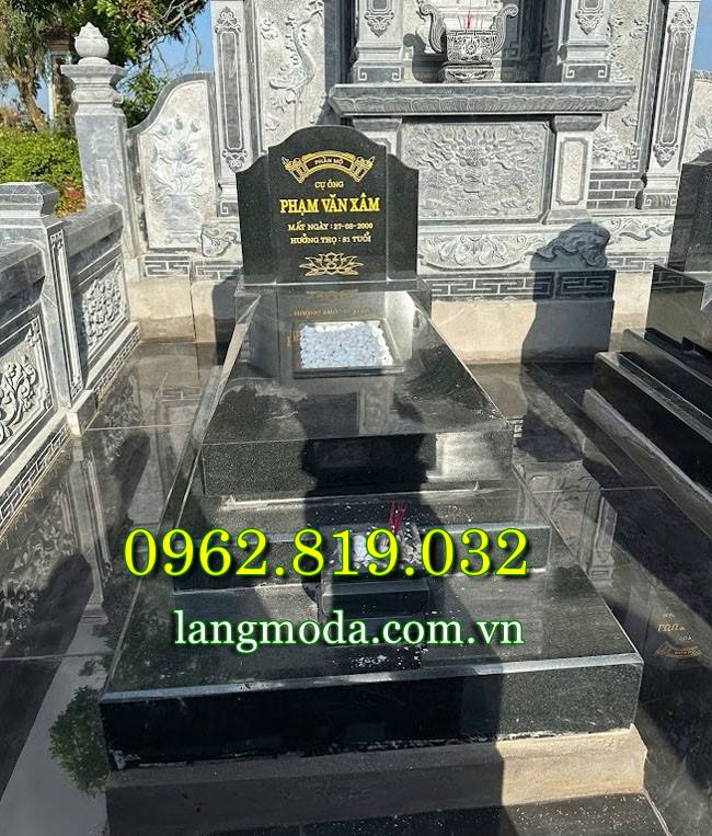 Mẫu mộ đơn để tro cốt được ưa chuộng