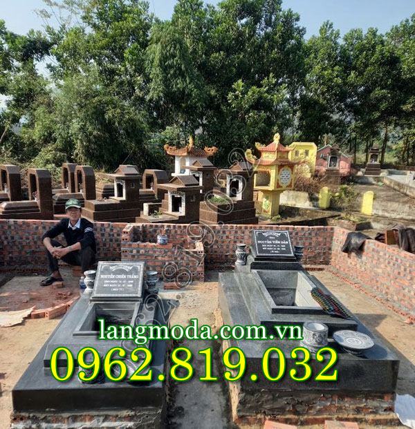 Mẫu mộ hỏa táng dành riềng cho một người