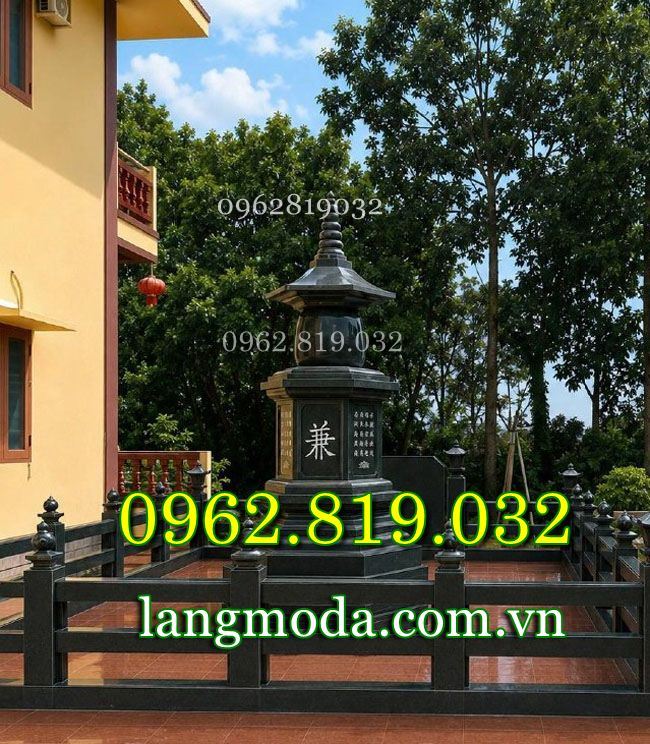 Mẫu tháp chùa phật giáo đẹp bằng đá
