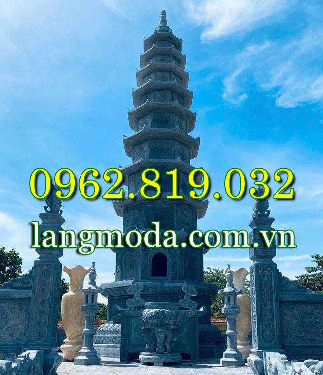 Mẫu tháp mộ sư nhiều tầng